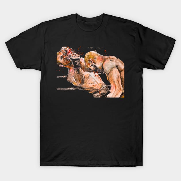 boxer T-Shirt by Al1cee